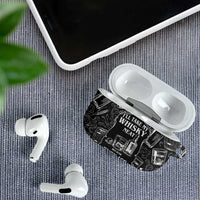 Whisky Neat AirPods Case Vintage Bold Statement Design