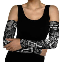 Whisky Neat Arm Sleeves Vintage Bold Statement Design