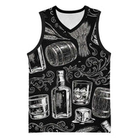 Whisky Neat Basketball Jersey Vintage Bold Statement Design