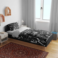 Whisky Neat Bedding Set Vintage Bold Statement Design