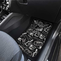 Whisky Neat Car Mats Vintage Bold Statement Design