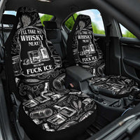Whisky Neat Car Seat Cover Vintage Bold Statement Design