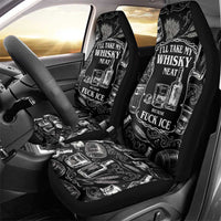 Whisky Neat Car Seat Cover Vintage Bold Statement Design