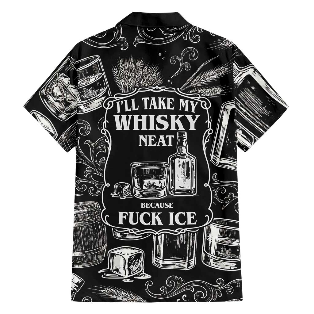 Whisky Neat Family Matching Mermaid Dress and Hawaiian Shirt Vintage Bold Statement Design