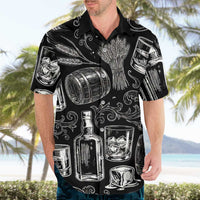 Whisky Neat Hawaiian Shirt Vintage Bold Statement Design
