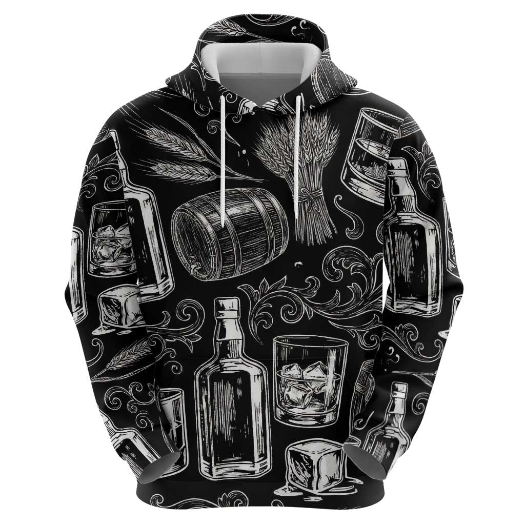 Whisky Neat Hoodie Vintage Bold Statement Design