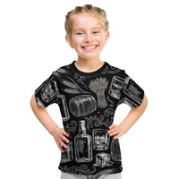 Whisky Neat Kid T Shirt Vintage Bold Statement Design
