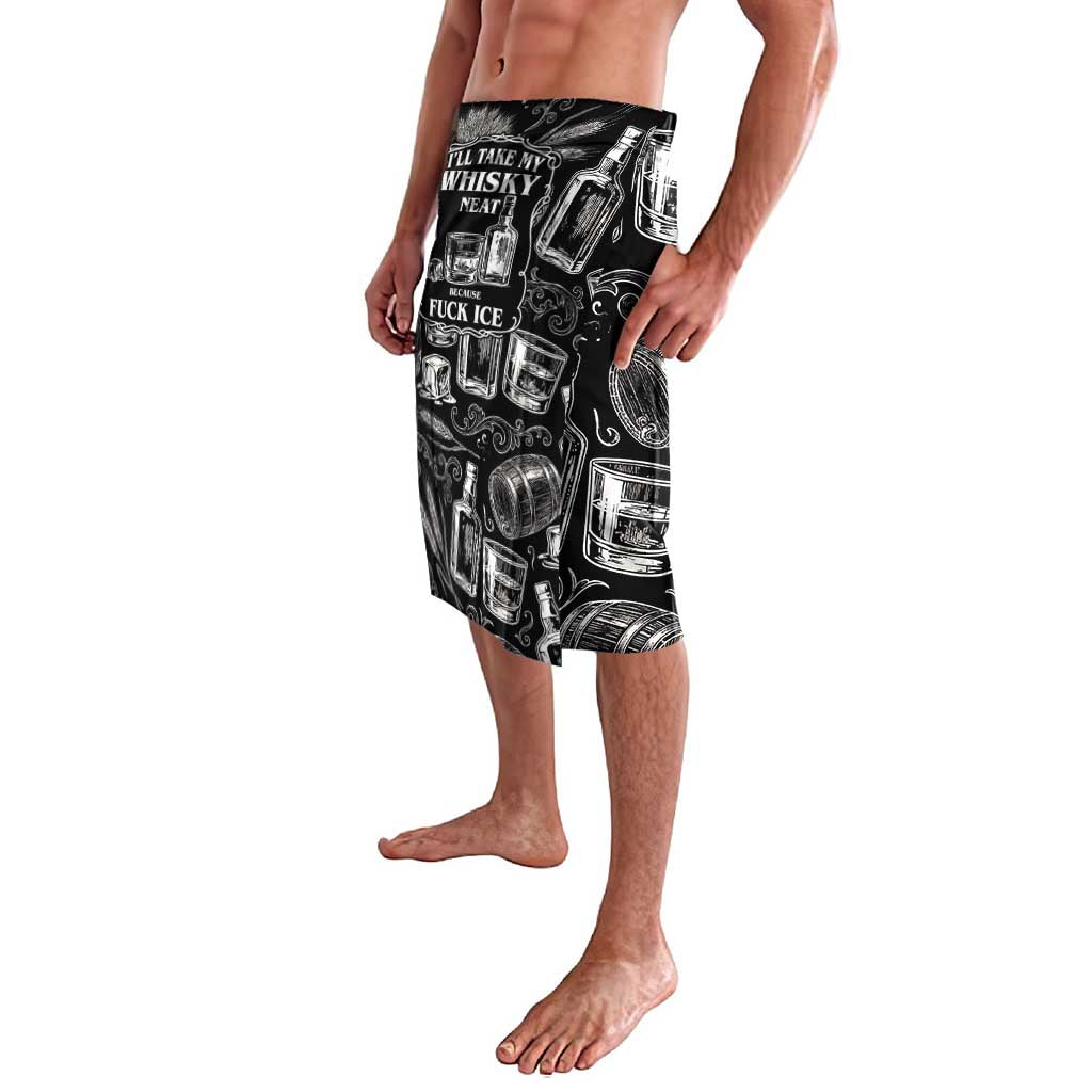 Whisky Neat Lavalava Vintage Bold Statement Design