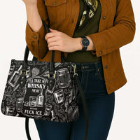 Whisky Neat Leather Bag Vintage Bold Statement Design