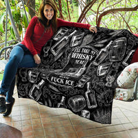 Whisky Neat Quilt Vintage Bold Statement Design