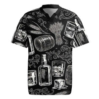Whisky Neat Rugby Jersey Vintage Bold Statement Design