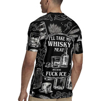 Whisky Neat Rugby Jersey Vintage Bold Statement Design
