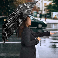 Whisky Neat Umbrella Vintage Bold Statement Design