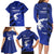 Greek Pride Family Matching Long Sleeve Bodycon Dress and Hawaiian Shirt with Ancient Sculpture and National Map Graphic