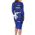 Greek Pride Family Matching Long Sleeve Bodycon Dress and Hawaiian Shirt with Ancient Sculpture and National Map Graphic