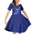 Greek Pride Family Matching Off Shoulder Short Dress and Hawaiian Shirt with Ancient Sculpture and National Map Graphic