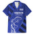 Greek Pride Family Matching Off Shoulder Short Dress and Hawaiian Shirt with Ancient Sculpture and National Map Graphic