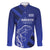 Greek Pride Family Matching Off Shoulder Short Dress and Hawaiian Shirt with Ancient Sculpture and National Map Graphic
