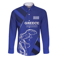 Greek Pride Family Matching Tank Maxi Dress and Hawaiian Shirt with Ancient Sculpture and National Map Graphic