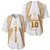 Hellas Athletic Baseball Jersey with Ancient Greek Shield Graphic and Numbered Back