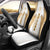 Hellas Athletic Car Seat Cover with Ancient Greek Shield Graphic and Numbered Back