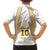 Hellas Athletic Family Matching Long Sleeve Bodycon Dress and Hawaiian Shirt with Ancient Greek Shield Graphic and Numbered Back