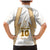 Hellas Athletic Family Matching Mermaid Dress and Hawaiian Shirt with Ancient Greek Shield Graphic and Numbered Back