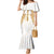 Hellas Athletic Family Matching Mermaid Dress and Hawaiian Shirt with Ancient Greek Shield Graphic and Numbered Back