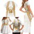 Hellas Athletic Family Matching Short Sleeve Bodycon Dress and Hawaiian Shirt with Ancient Greek Shield Graphic and Numbered Back