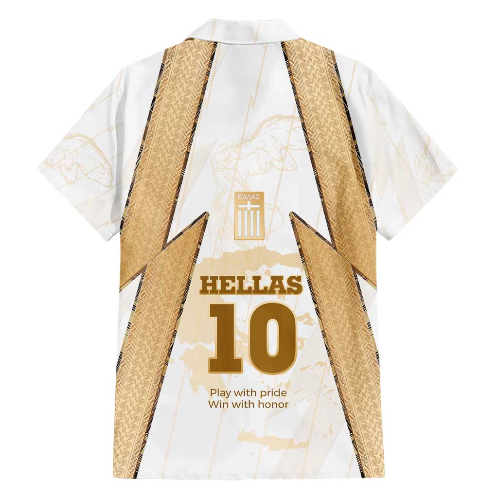 Hellas Athletic Family Matching Short Sleeve Bodycon Dress and Hawaiian Shirt with Ancient Greek Shield Graphic and Numbered Back