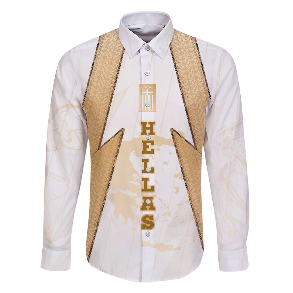Hellas Athletic Family Matching Short Sleeve Bodycon Dress and Hawaiian Shirt with Ancient Greek Shield Graphic and Numbered Back