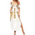 Hellas Athletic Family Matching Summer Maxi Dress and Hawaiian Shirt with Ancient Greek Shield Graphic and Numbered Back