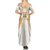 Hellas Athletic Family Matching Summer Maxi Dress and Hawaiian Shirt with Ancient Greek Shield Graphic and Numbered Back