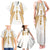 Hellas Athletic Family Matching Tank Maxi Dress and Hawaiian Shirt with Ancient Greek Shield Graphic and Numbered Back