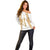 Hellas Athletic Off Shoulder Sweater with Ancient Greek Shield Graphic and Numbered Back