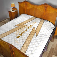 Hellas Athletic Quilt with Ancient Greek Shield Graphic and Numbered Back