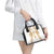 Hellas Athletic Shoulder Handbag with Ancient Greek Shield Graphic and Numbered Back