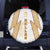 Hellas Athletic Spare Tire Cover with Ancient Greek Shield Graphic and Numbered Back