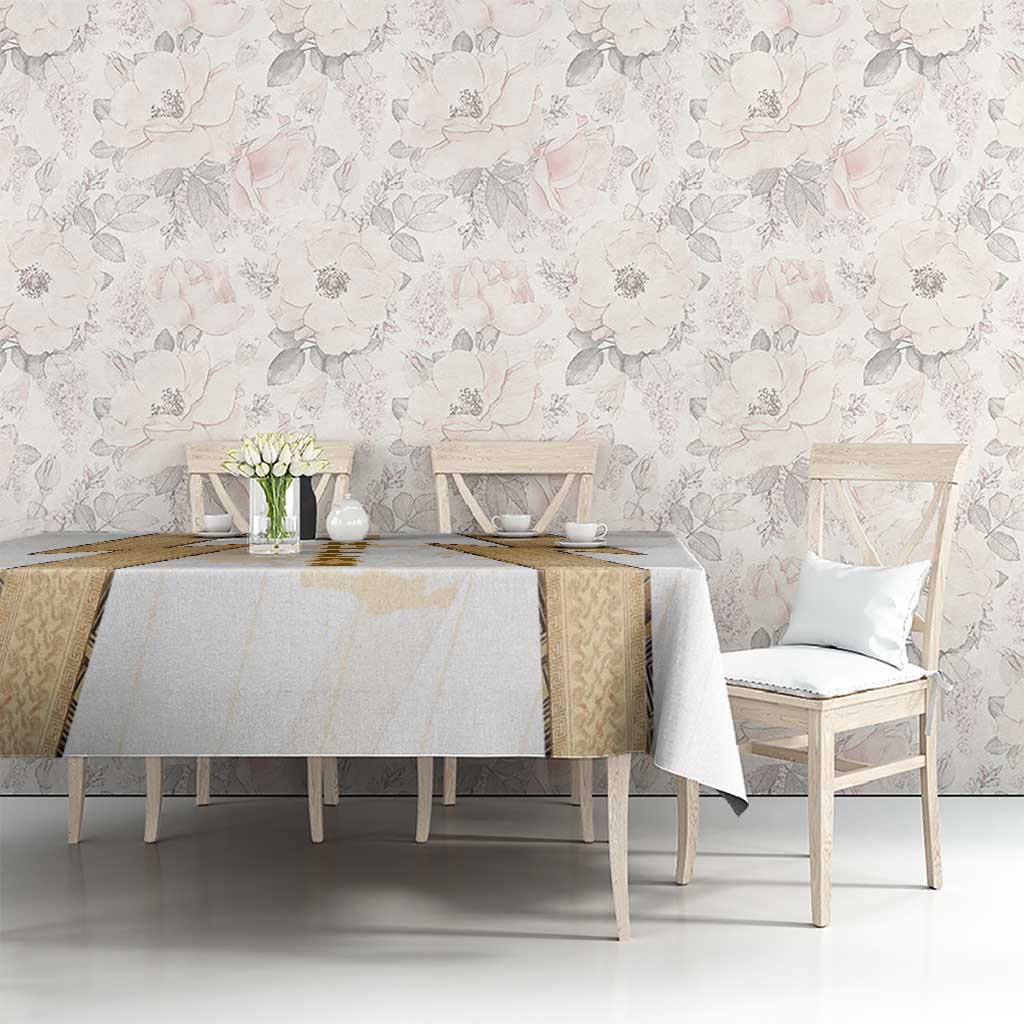 Hellas Athletic Tablecloth with Ancient Greek Shield Graphic and Numbered Back