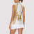 Hellas Athletic Women Sleeveless Polo Shirt with Ancient Greek Shield Graphic and Numbered Back