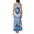 Greece Dolphin Family Matching Tank Maxi Dress and Hawaiian Shirt with Greek Key Pattern and Ocean Wave Design