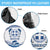 Greece Dolphin Spare Tire Cover with Greek Key Pattern and Ocean Wave Design