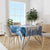 Greece Dolphin Tablecloth with Greek Key Pattern and Ocean Wave Design