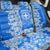 Greece Baroque Pattern Back Car Seat Cover with Greek Flag Crest and Country Map