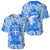 Greece Baroque Pattern Baseball Jersey with Greek Flag Crest and Country Map