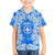 Greece Baroque Pattern Family Matching Off The Shoulder Long Sleeve Dress and Hawaiian Shirt with Greek Flag Crest and Country Map