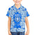 Greece Baroque Pattern Family Matching Short Sleeve Bodycon Dress and Hawaiian Shirt with Greek Flag Crest and Country Map