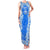 Greece Baroque Pattern Family Matching Tank Maxi Dress and Hawaiian Shirt with Greek Flag Crest and Country Map