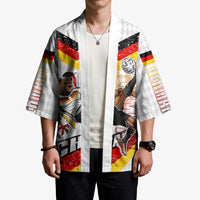 Personalized Germany Football Bear Mascot Kimono Germany Flag Eagle Shield Distressed Comic Art
