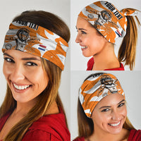 Personalized Netherlands Football Lion Mascot Neck Gaiter Dutch Orange Flag Windmill Symbol Comic